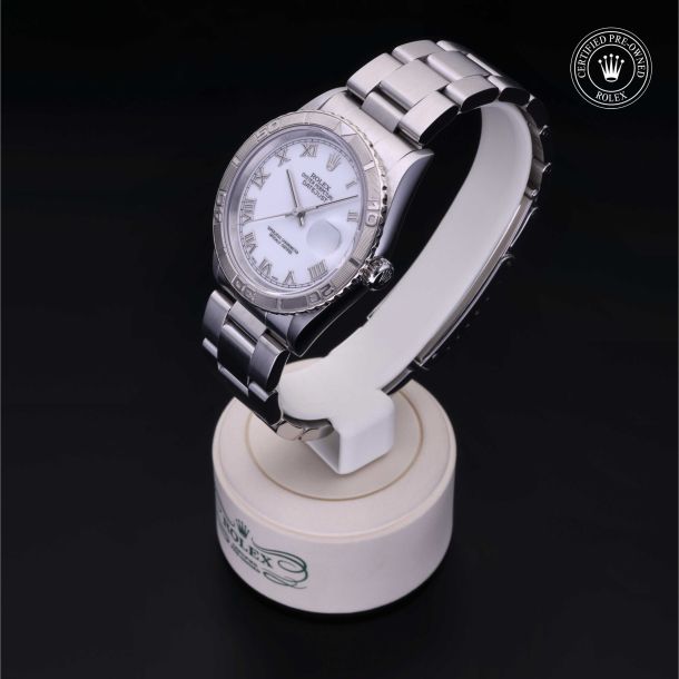 Rolex Certified Pre-Owned Oyster Perpetual Datejust Turn-O-Graph Oystersteel Bracelet  Watch 3