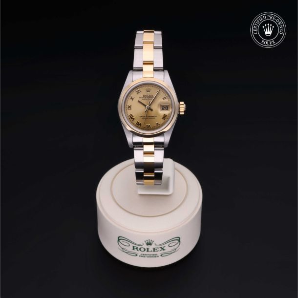 Rolex Certified Pre-Owned Oyster Perpetual Lady-Datejust 26 Yellow Rolesor Bracelet  Watch 2