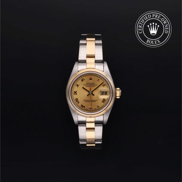 Rolex Certified Pre-Owned Oyster Perpetual Lady-Datejust 26 Yellow Rolesor Bracelet  Watch 1