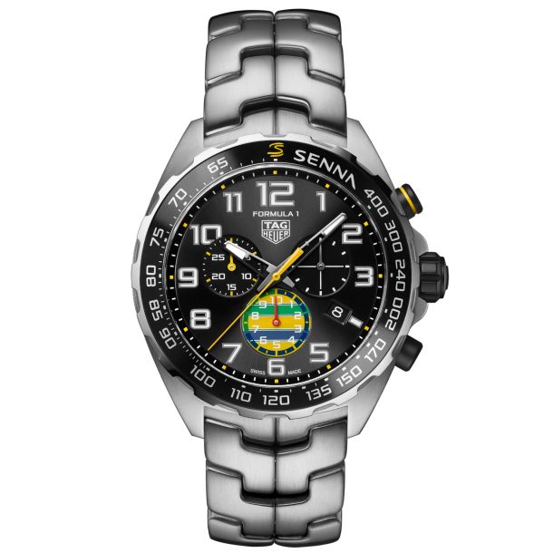 TAG Heuer FORMULA 1 Chronograph X Senna Black Dial Limited Edition