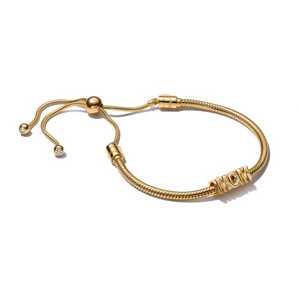 Final Sale - Pandora Cherished Mom Gold-Plated Bracelet Gift Set