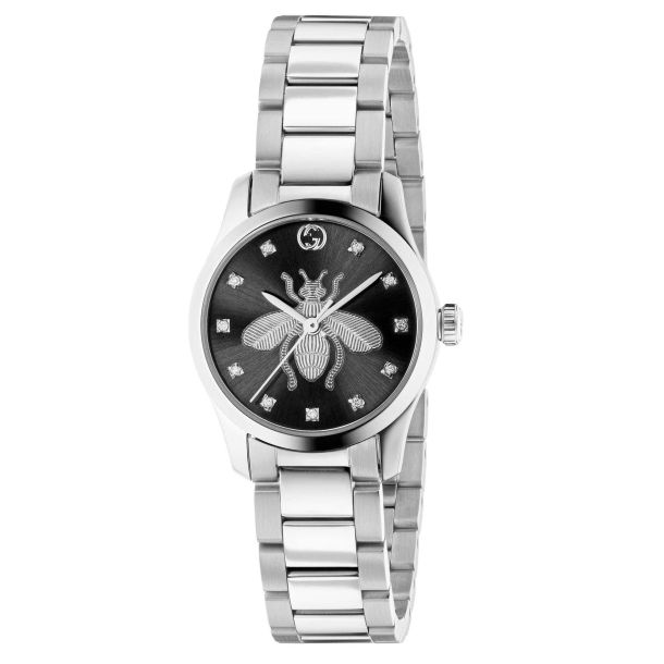 Previously Owned Gucci G-Timeless with Bee Iconic Black Diamond