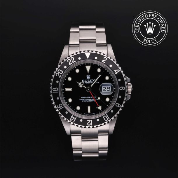 Rolex Certified Pre-Owned Oyster Perpetual GMT-Master Black Dial Watch - M16700LN-0001 1