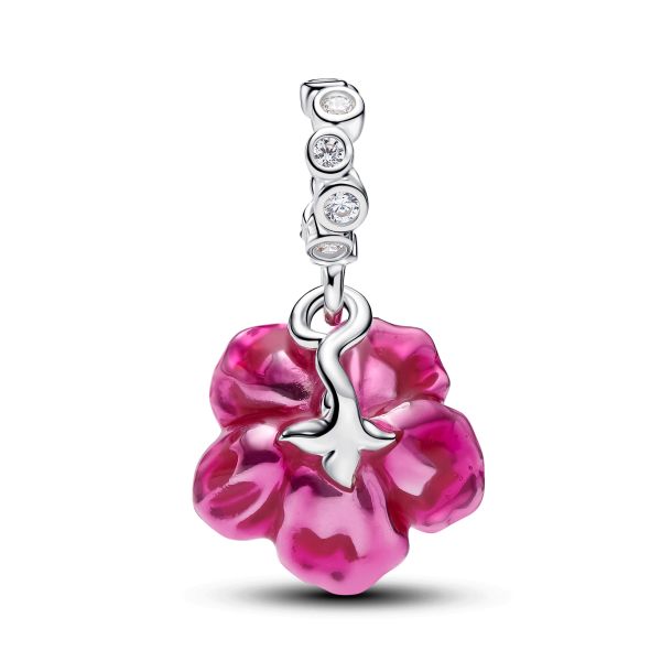 Pandora Hibiscus Dangle Charm | REEDS Jewelers