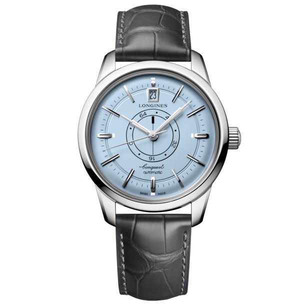 Longines Conquest Heritage Central Power Reserve Blue Dial Grey