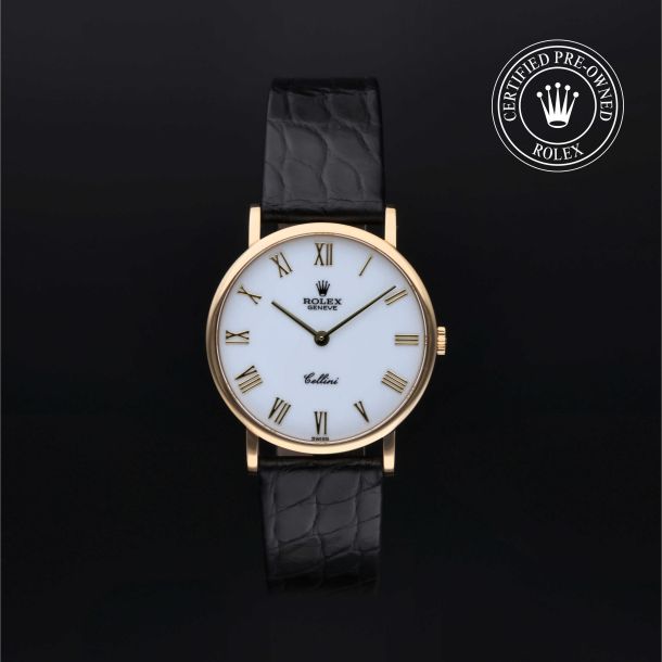 Rolex Certified Pre-Owned Cellini Classic 31 White Dial Watch - 5112/8 1