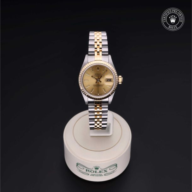Rolex Certified Pre-Owned Oyster Perpetual Lady-Datejust 26 Champagne Dial 26mm - 69173 2