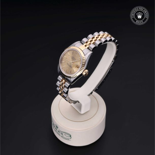 Rolex Certified Pre-Owned Oyster Perpetual Lady-Datejust 26 Champagne Dial 26mm - 69173 3