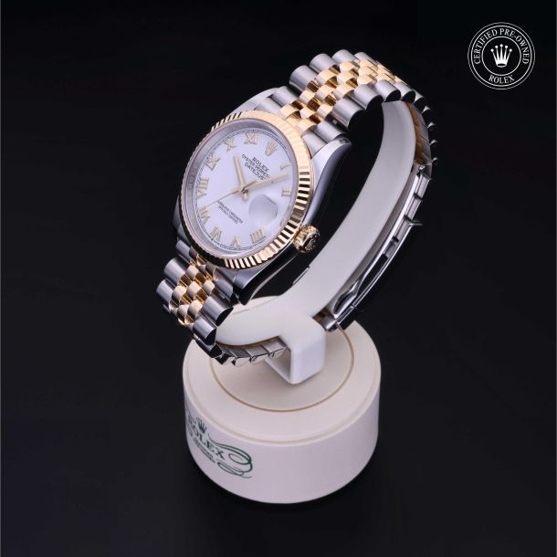 Rolex Certified Pre-Owned Datejust 36 White Dial Watch 36mm - M126233-0029 3