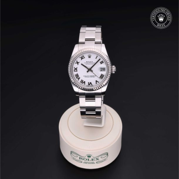 Rolex Certified Pre-Owned Datejust 31 White Dial Watch 31mm - M178274-0082 2
