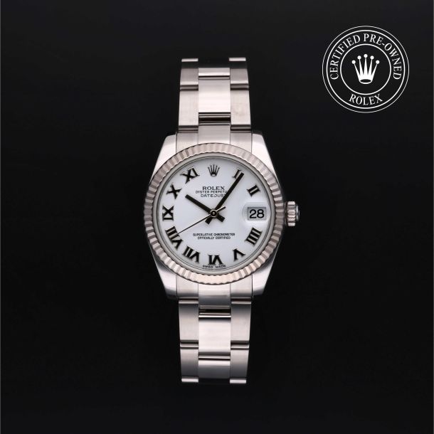 Rolex Certified Pre-Owned Datejust 31 White Dial Watch 31mm - M178274-0082 1