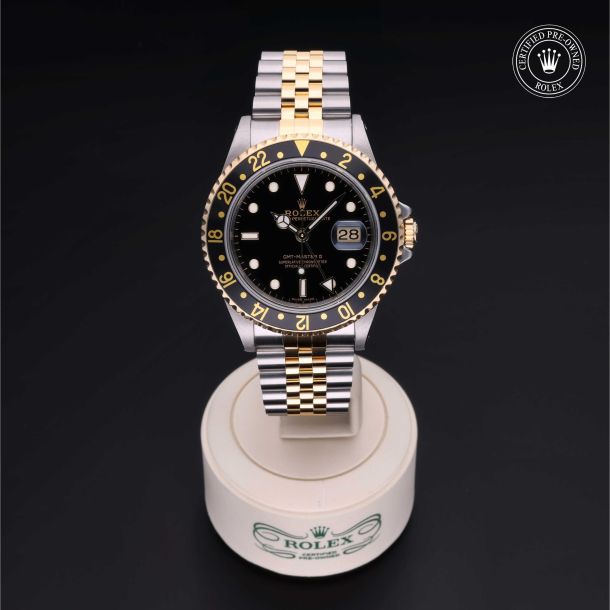 Rolex Certified Pre-Owned Oyster Perpetual GMT-Master II Black Dial Watch 40mm - M16713LN-0009 2