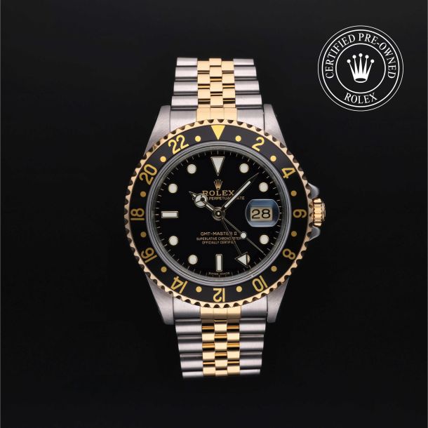Rolex Certified Pre-Owned Oyster Perpetual GMT-Master II Black Dial Watch 40mm - M16713LN-0009 1