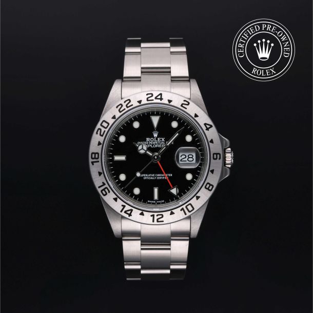 Rolex Certified Pre-Owned Oyster Perpetual Explorer II Black Dial Watch 40mm - M16570-0005 1