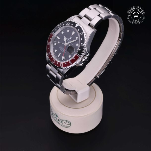 Rolex Certified Pre-Owned Oyster Perpetual GMT-Master II Black Dial Watch 40mm - M16710-0005 3