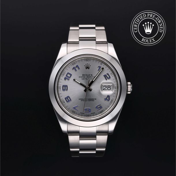 Rolex Certified Pre-Owned Datejust II Rhodium Dial Watch 41mm - M116300-0004 1