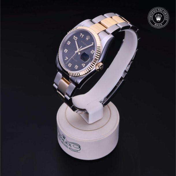Rolex Certified Pre-Owned Datejust 36 Black Dial Watch 36mm - M116233-0121 3