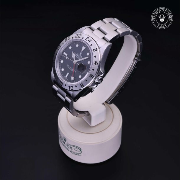 Rolex Certified Pre-Owned Oyster Perpetual Explorer II Black Dial Watch 40mm - M16570-0012 3