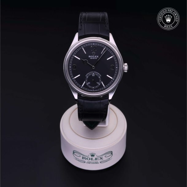 Rolex Certified Pre-Owned 1908 Black Dial Watch 39mm - M52509-0001
