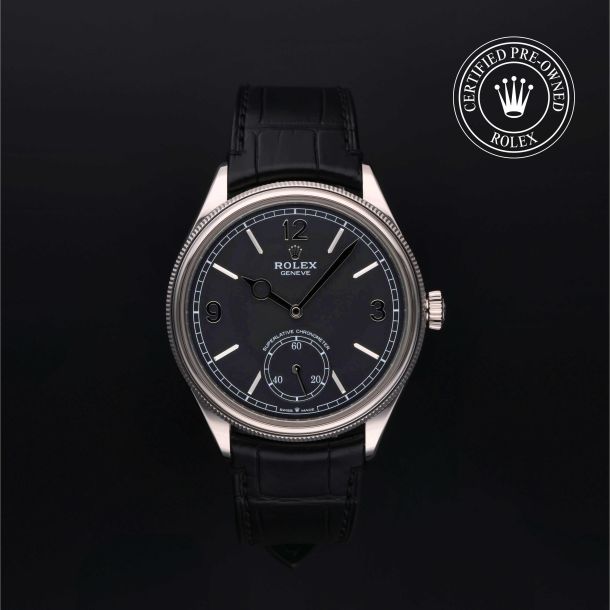 Rolex Certified Pre-Owned 1908 Black Dial Watch 39mm - M52509-0001 1