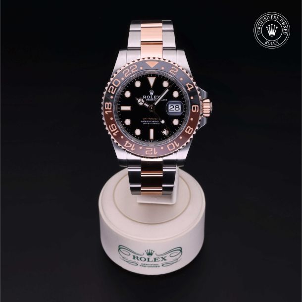 Rolex Certified Pre-Owned GMT-Master II Black Dial Watch 40mm - M126711CHNR-0002 2