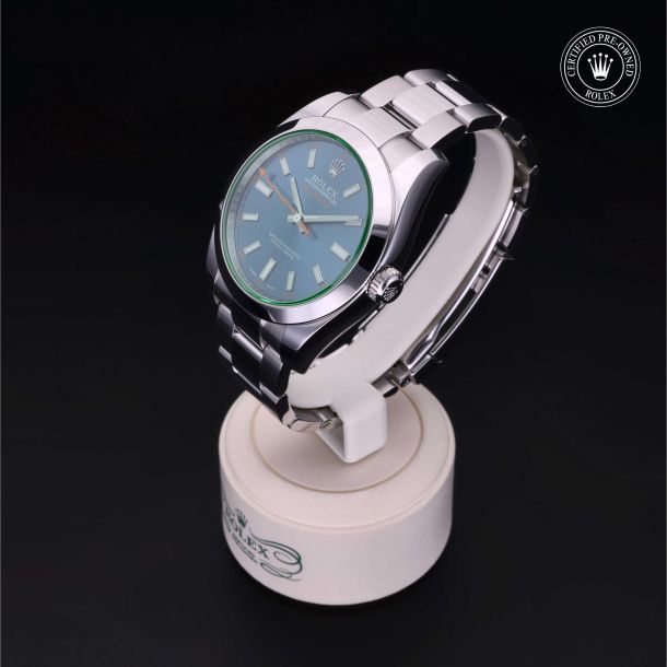 Rolex Certified Pre-Owned Milgauss Z-Blue Dial Watch 40mm - M116400GV-0002 3