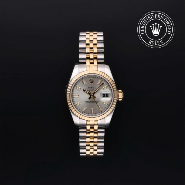 Rolex Certified Pre-Owned Lady-Datejust 26 Silver Dial Watch 26mm - M179173-0076 1