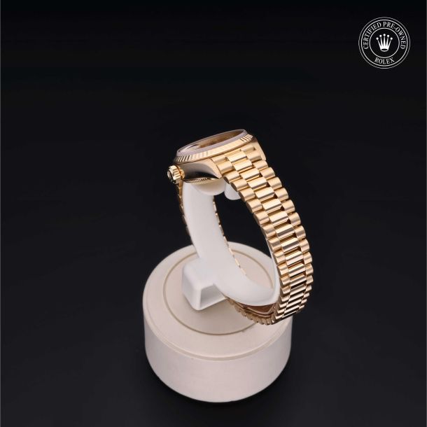 Rolex Certified Pre-Owned Oyster Perpetual Lady-Datejust 26 Champagne Dial Watch 26mm - 69178B8570 4
