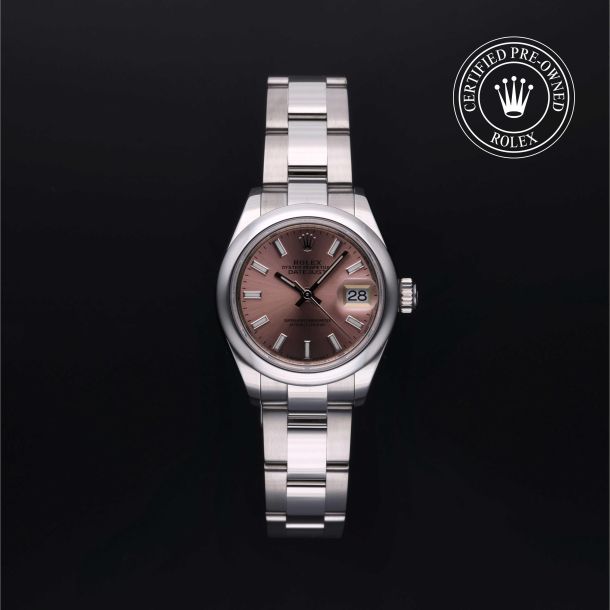 Rolex Certified Pre-Owned Lady-Datejust Pink Dial Watch 28mm - M279160-0002 1