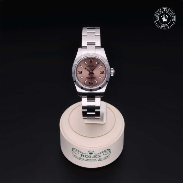Rolex Certified Pre-Owned Oyster Perpetual 26 Pink Dial Watch 26mm - M176210-0010 2