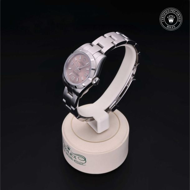 Rolex Certified Pre-Owned Oyster Perpetual 26 Pink Dial Watch 26mm - M176210-0010 3