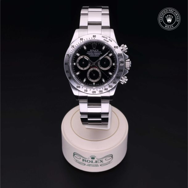 Rolex Certified Pre-Owned Cosmograph Daytona Black Dial Watch 40mm - M116520-0009 2