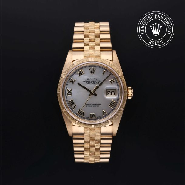 Rolex Certified Pre-Owned Oyster Perpetual Datejust 36 White Mother-of-Pearl Dial Watch 36mm - 16248B8210 1