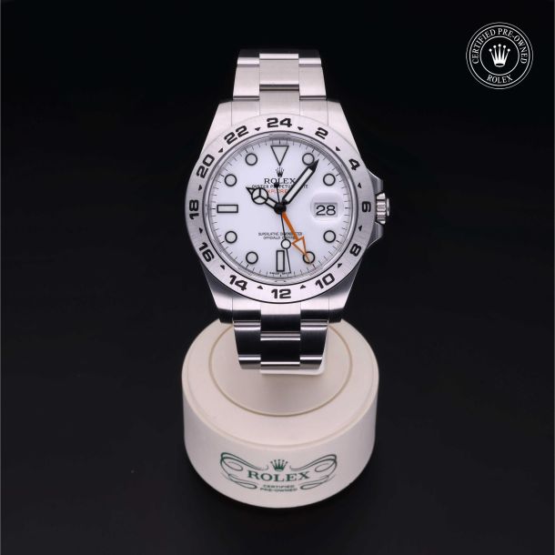 Rolex Certified Pre-Owned Explorer II White Dial Watch 42mm - M216570-0001 2
