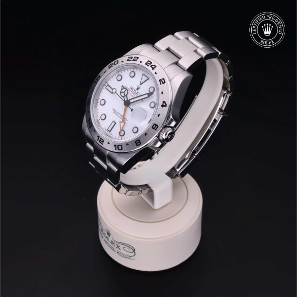Rolex Certified Pre-Owned Explorer II White Dial Watch 42mm - M216570-0001 3