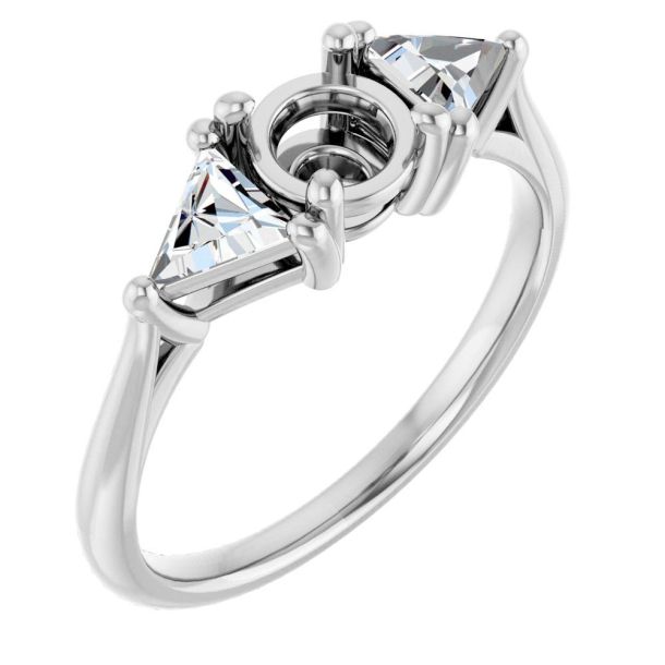 Trillion cut ring settings hotsell