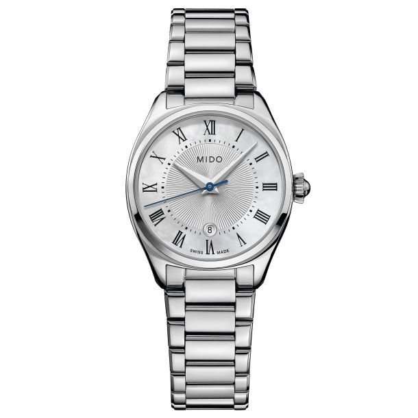 MIDO Belluna Royal Lady Quartz Mother-of-Pearl Dial Stainless