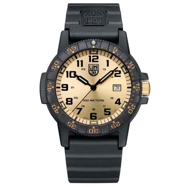 Luminox Leatherback Sea Turtle Giant Golden Dial Black