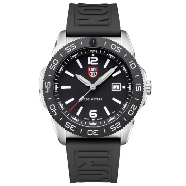 Luminox Pacific Diver Black Dial Black Rubber Strap Dive Watch