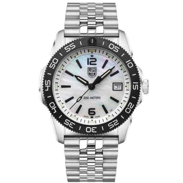 バルクオム Luminox Pacific Diver Ripple Mother of Pearl Dial Stainless Steel