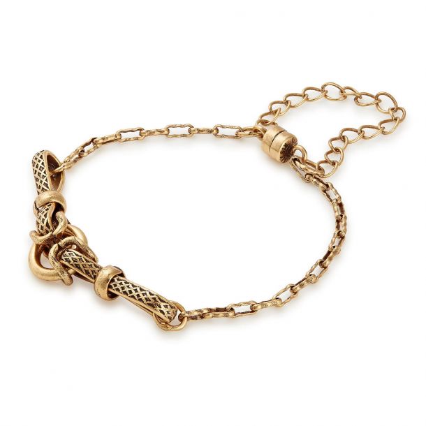 Alex and Ani Armor Magnetic Bracelet Rafaelian Gold Finish REEDS Jewelers