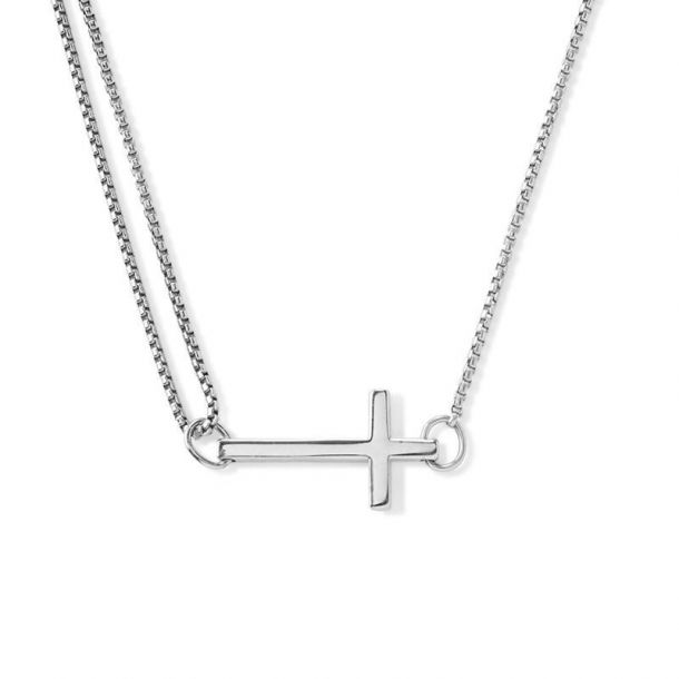 Alex and ani cheap sideways cross necklace