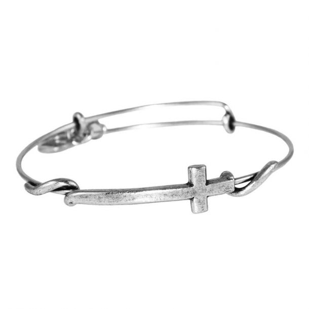 ALEX AND ANI neometal Cross Necklace