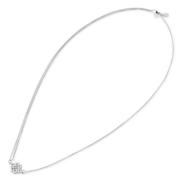 Alex and ani endless knot pull chain necklace sale