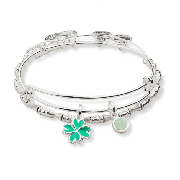 Alex and ani four leaf clover bracelet discount