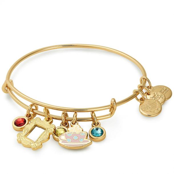 Friends frame and coffee new arrivals mug cluster charm bangle