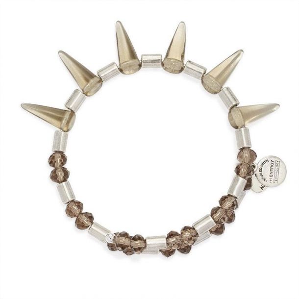 Alex and Ani Glacial Aura Depths of the Wild Wrap Rafaelian Silver Finish REEDS Jewelers