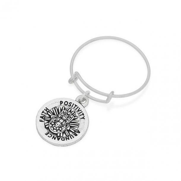 Alex and Ani Hand of Fatima Expandable Wire Ring Rafaelian