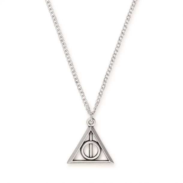 Alex and Ani Harry Potter Deathly Hallows Necklace Rafaelian Silver Finish