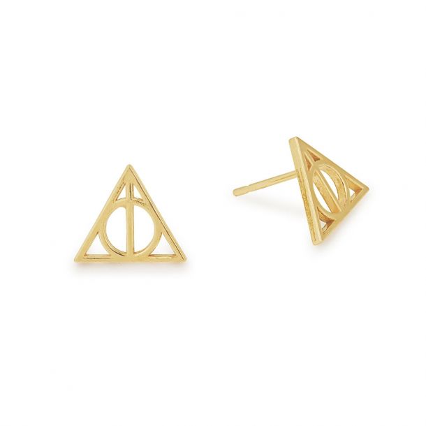 Harry potter gold earrings online